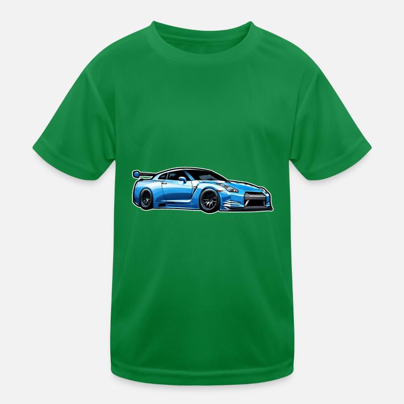 Jdm / Tuning / Turbolader / Felgen / Chiptuning Kinder Funktions-T-Shirt
