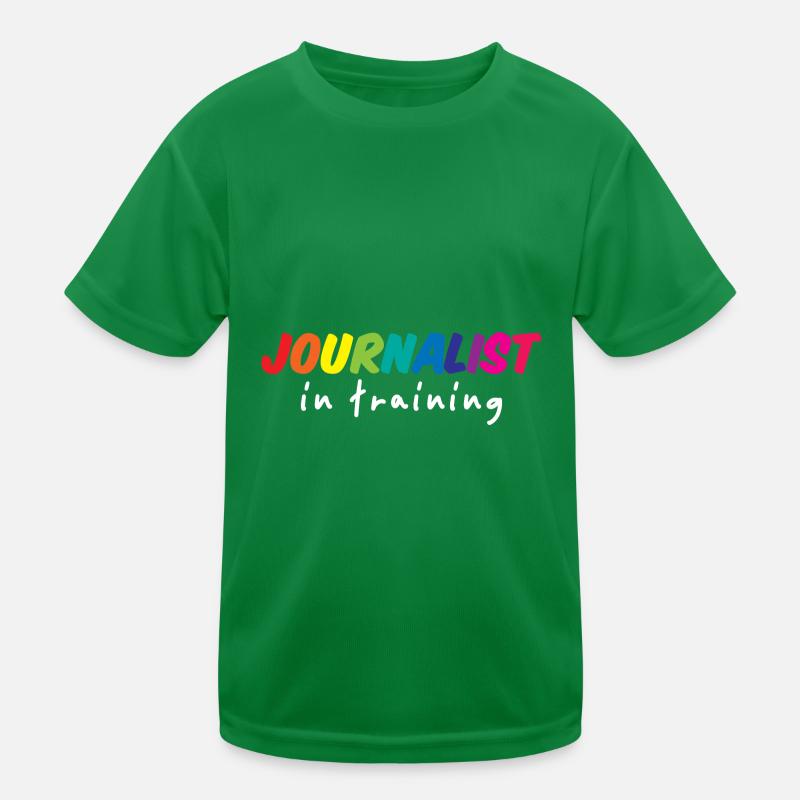 Journalist In Training 4 Kinder Funktions-T-Shirt