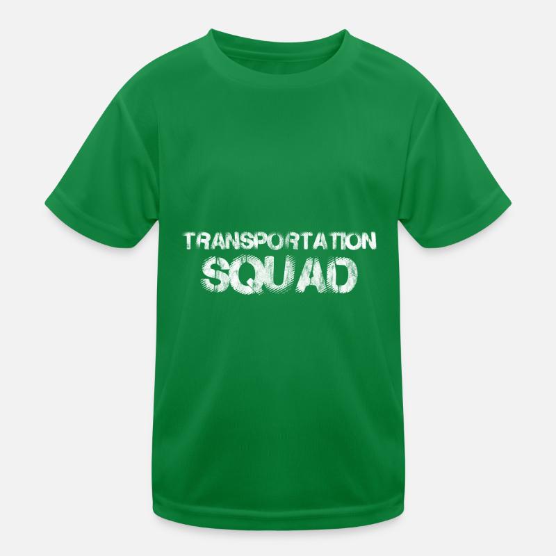 Transportation Squad 3 Kinder Funktions-T-Shirt