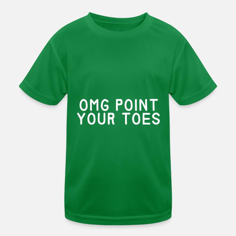Omg pointez vos orteils 6 T-shirt sport Enfant