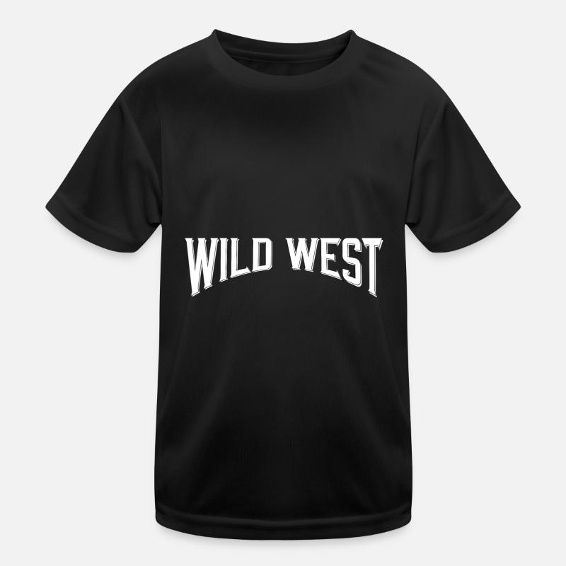 Wild West Kinder Funktions-T-Shirt