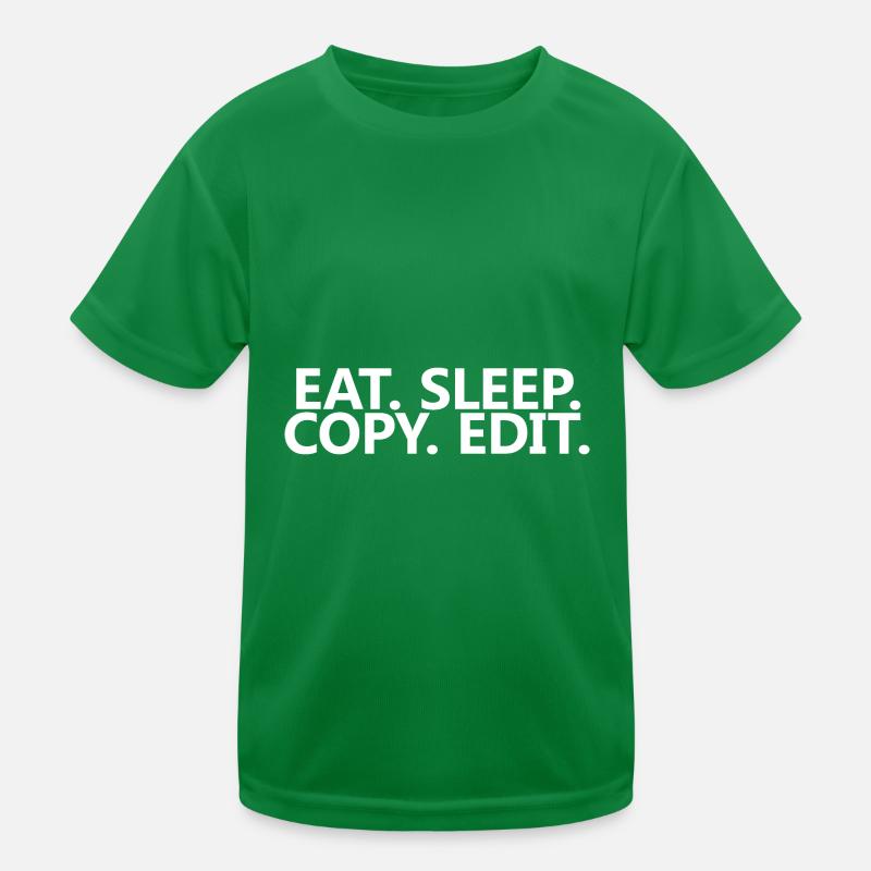 Manger Dormir Copier Modifier 4 T-shirt sport Enfant