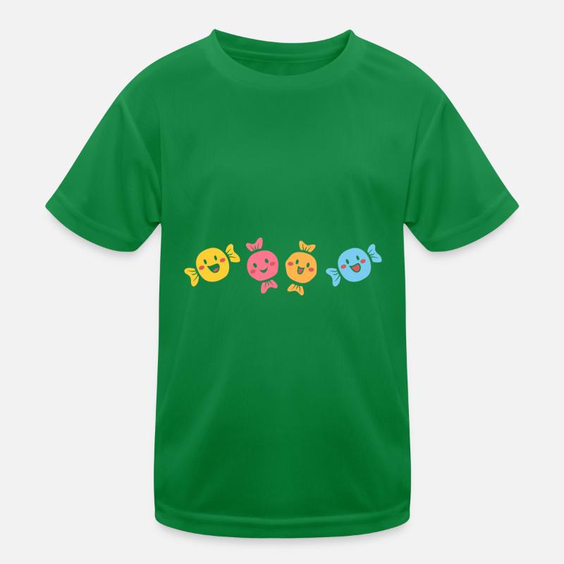 Süßigkeiten Kinder Funktions-T-Shirt