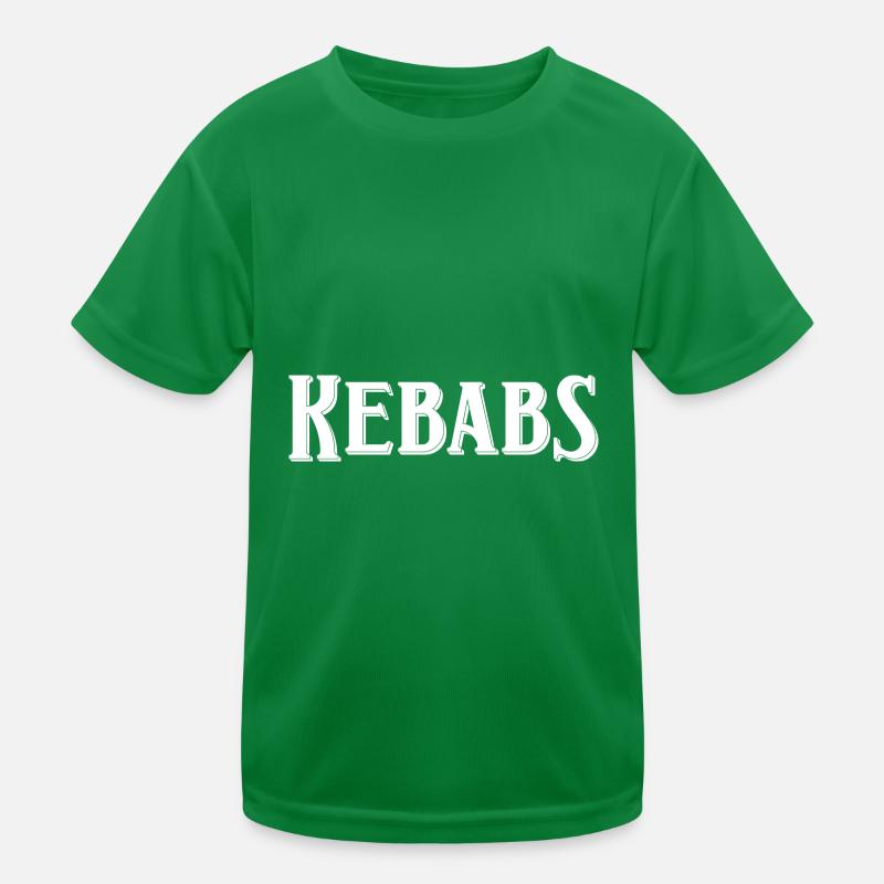 Kebabs Kinder Funktions-T-Shirt