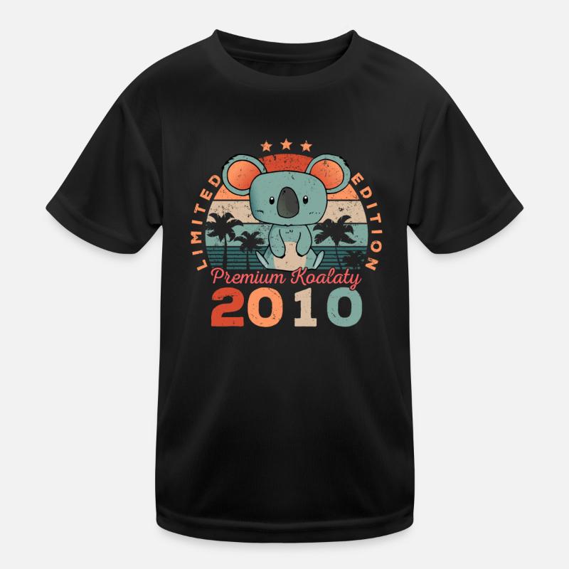 Année de naissance 2010 Anniversaire Koala Koala Bear T-shirt sport Enfant
