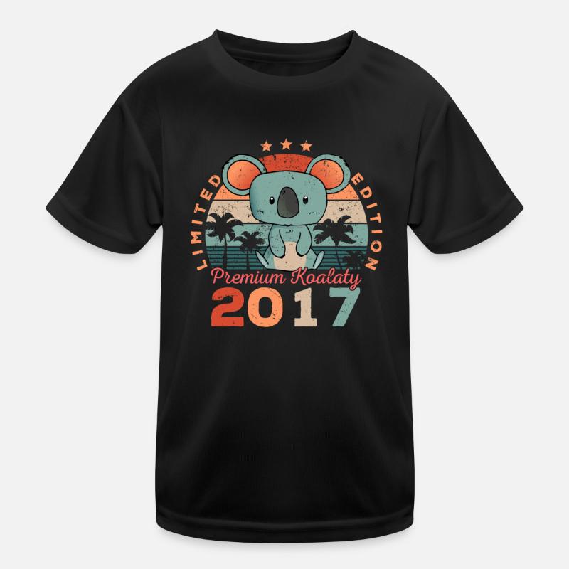 Année de naissance 2017 Anniversaire Koala Koala Bear T-shirt sport Enfant