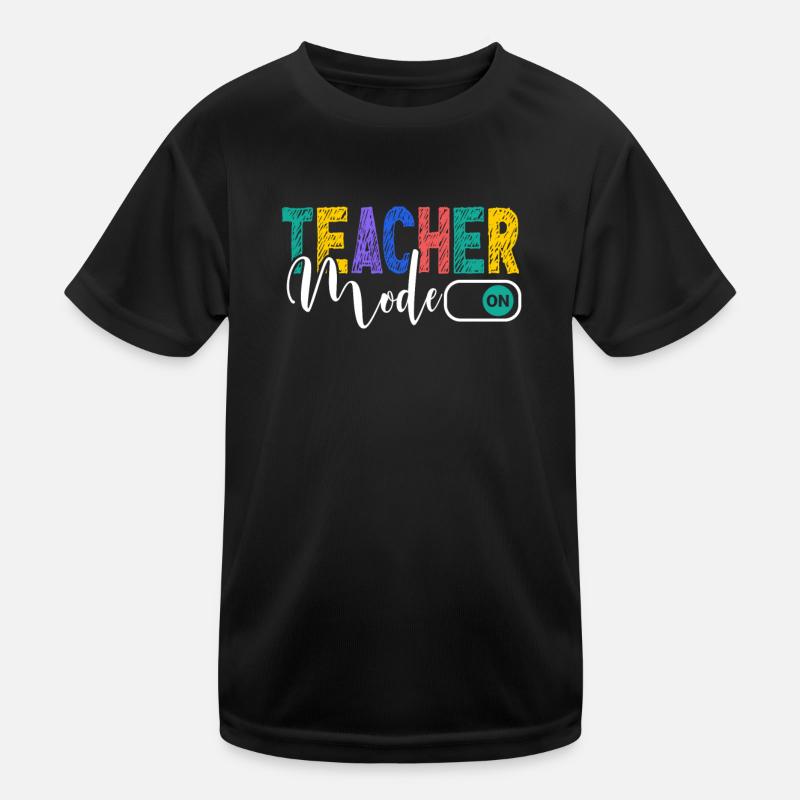 Teachers Present Teacher Training Course Teacher School Kids Functional T-Shirt