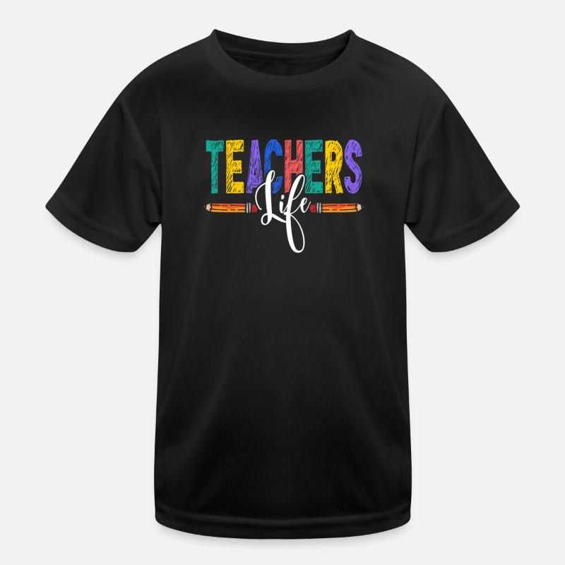Teachers Present Teacher Training Course Teacher School Kids Functional T-Shirt