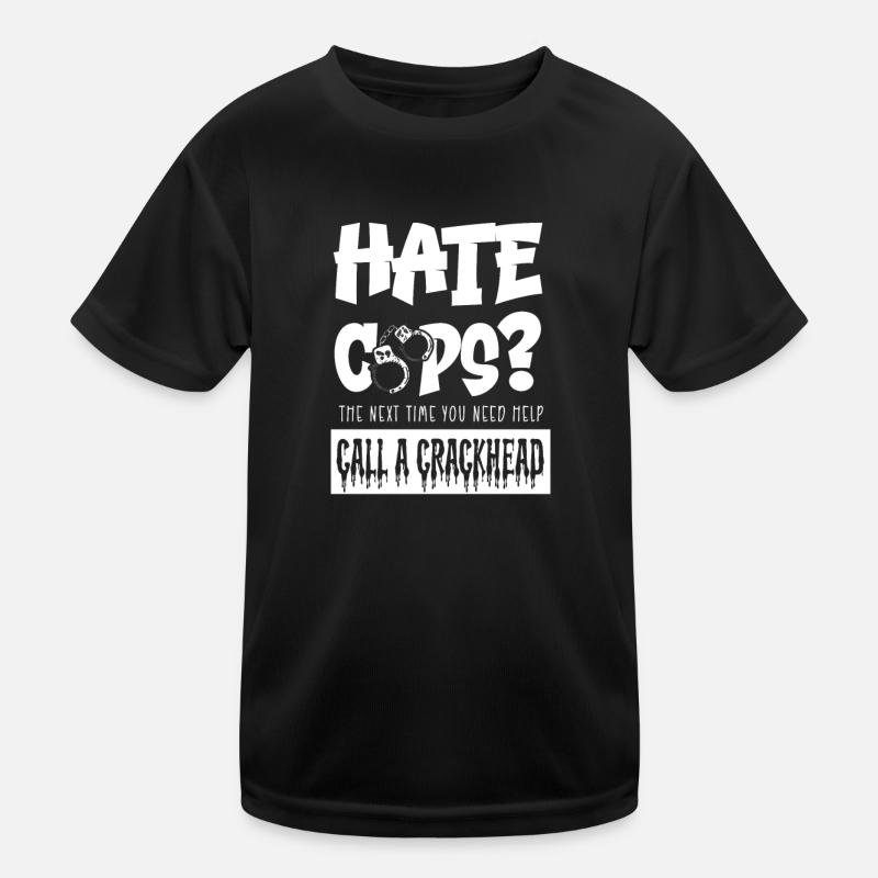 Un policier présente un agent d’application de la loi de la police T-shirt sport Enfant