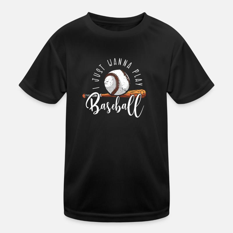Baseball présent home run joueur de baseball athlète T-shirt sport Enfant