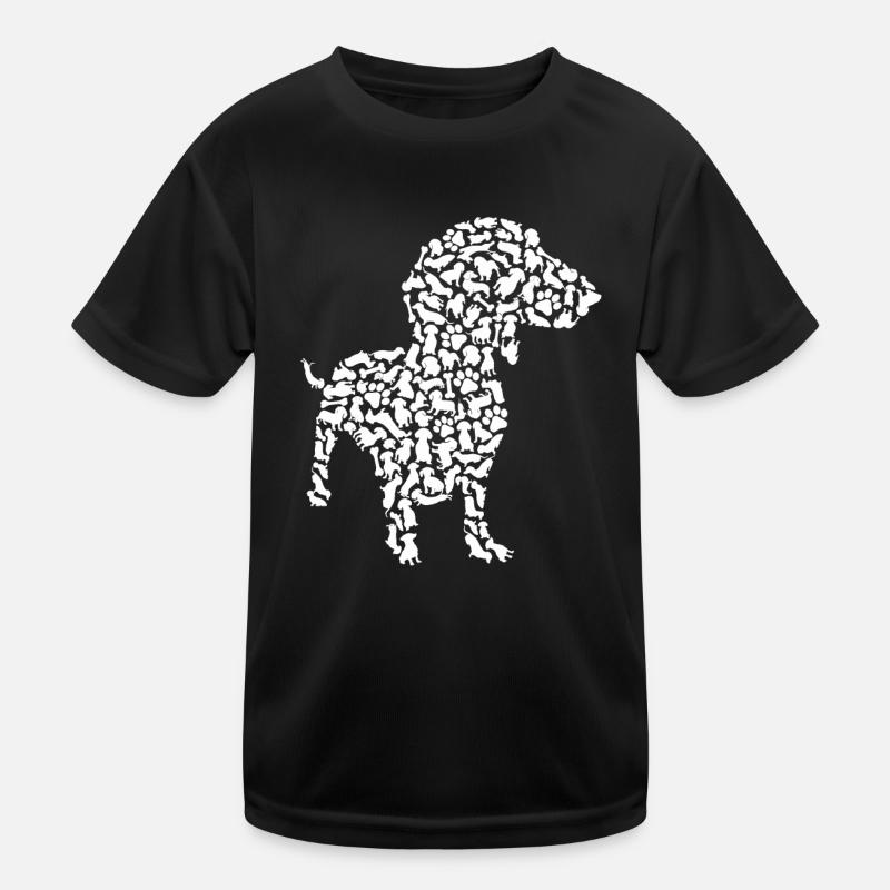 Teckel Maman Teckel Propriétaire Teckel Kids T-shirt sport Enfant