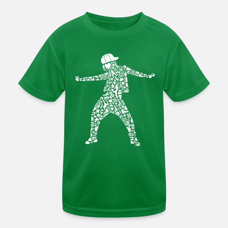 Breakdance Breakdancer Mädchen Frauen Breakdancing Kinder Funktions-T-Shirt