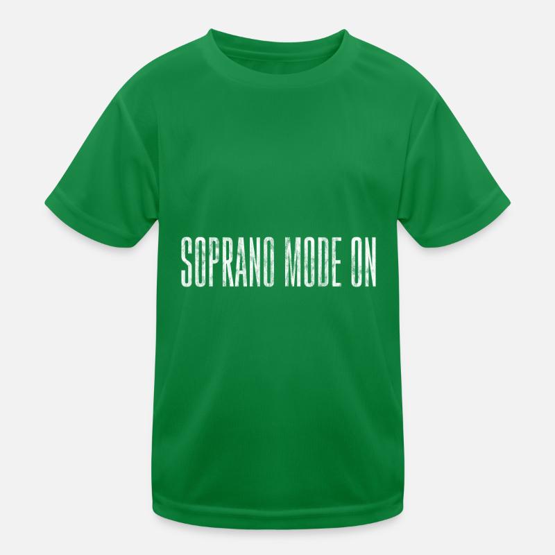 Soprano Mode On 3 Kids Functional T-Shirt