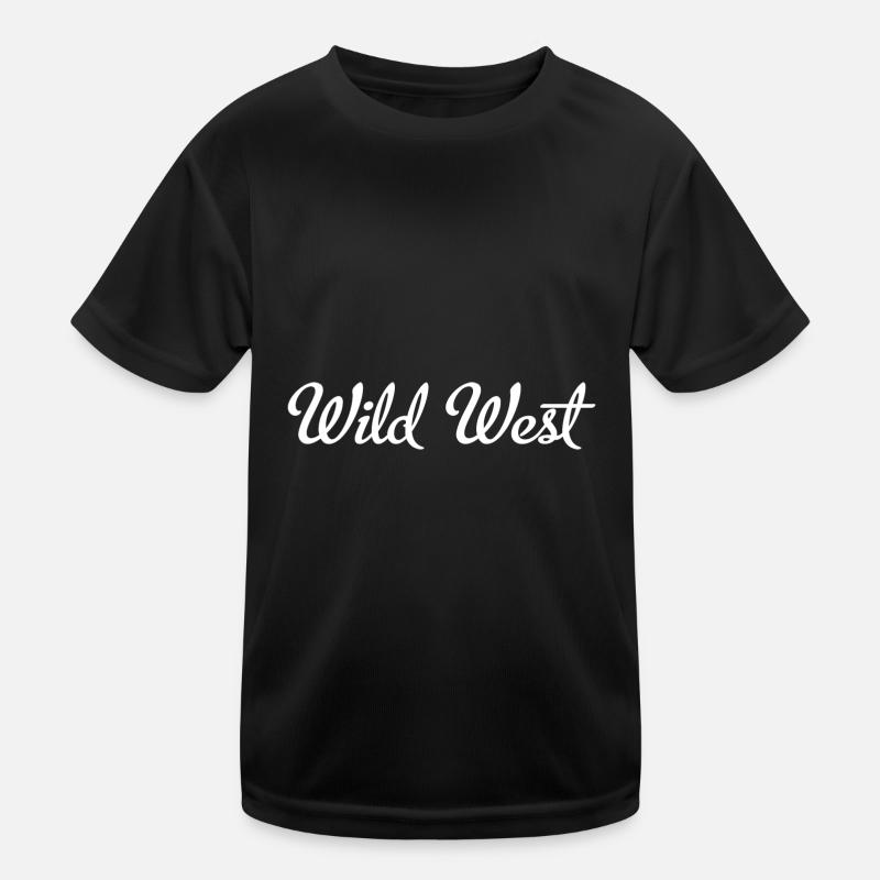 Wild West Kinder Funktions-T-Shirt
