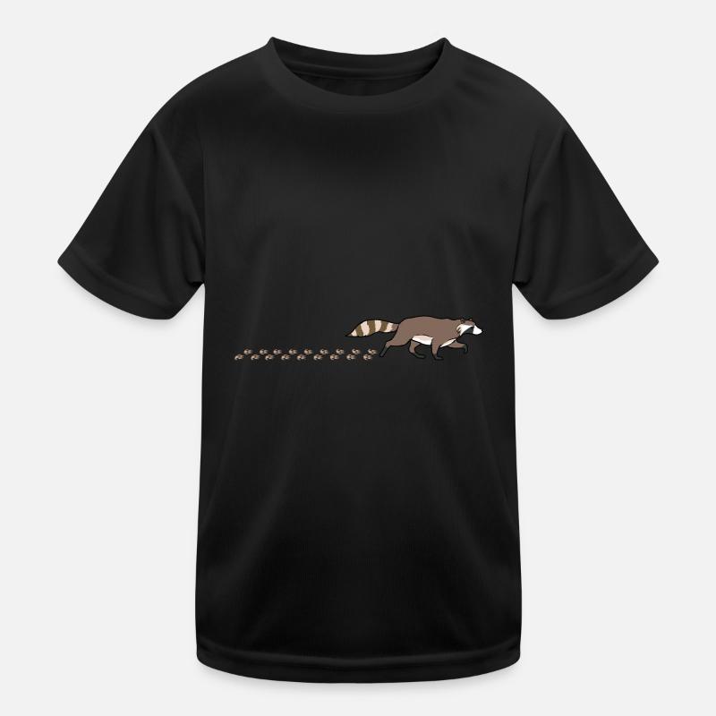 Empreintes de pattes d'animaux se dandinant T-shirt sport Enfant