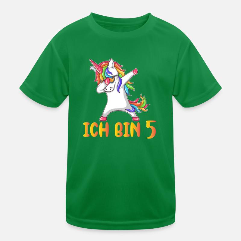 Ich bin 5 Kinder Funktions-T-Shirt