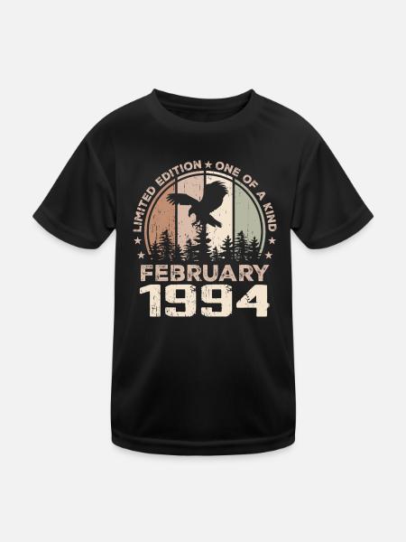 Incomparable since February 1994, 30th Anniversary - Kids Functional T-Shirt - black - Front