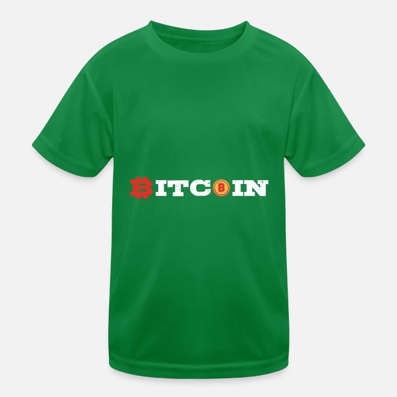 Bitcoin Kids Functional T-Shirt