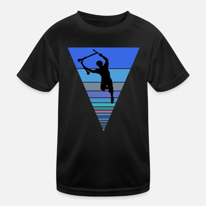 Freestyle-Roller Kinder Funktions-T-Shirt
