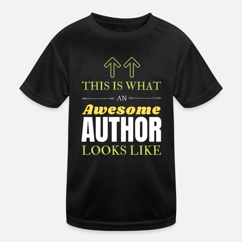 Autor Kinder Funktions-T-Shirt