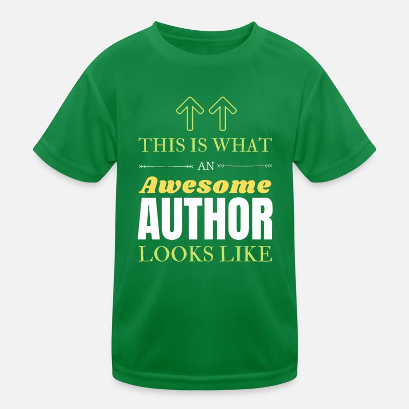 Autor Kinder Funktions-T-Shirt