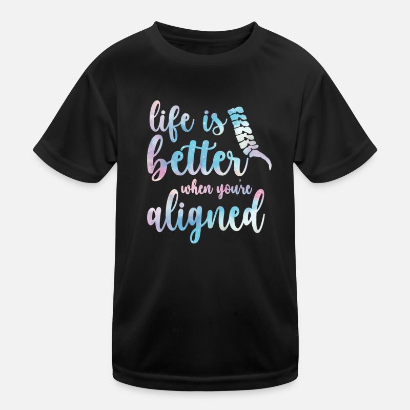 Chiropractor Chiropractic Best Chiropractor Kids Functional T-Shirt