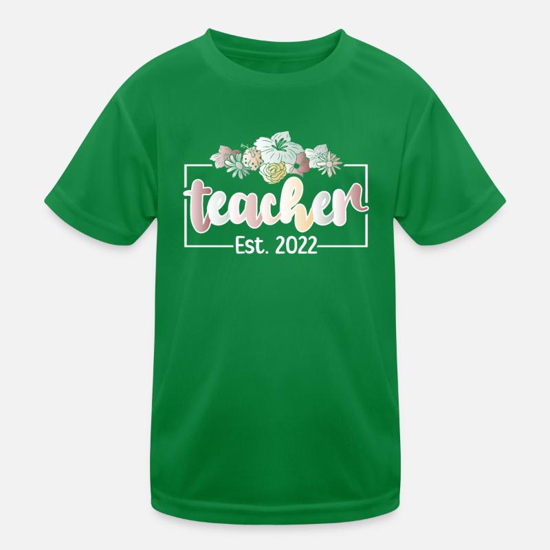 Futurs enseignants Formation des enseignants Programme de formation des étudiants T-shirt sport Enfant