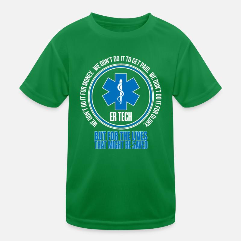 Medizinisch Technischer Assistent Notaufnahme Kinder Funktions-T-Shirt