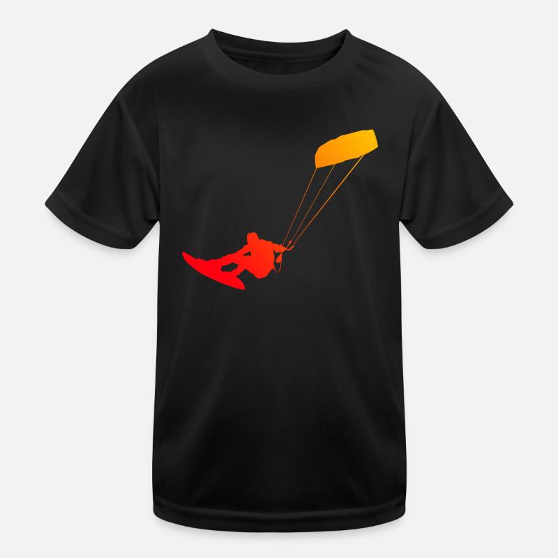 Kitesurfer Kite Kitesurf Kitesurfing Kiting T-shirt sport Enfant