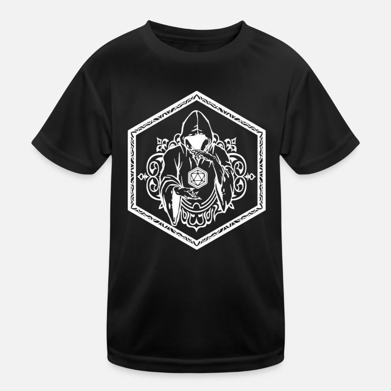 Game Master RPG - Kids Functional T-Shirt - black