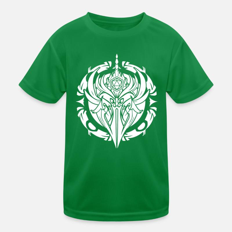 RPG logo spell circle Kids Functional T-Shirt