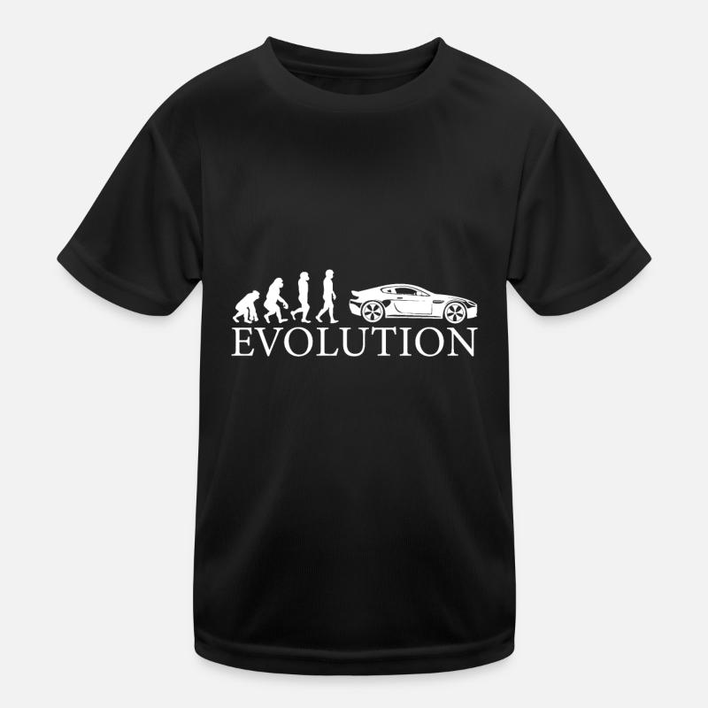 Sport automobile évolution voiture de course T-shirt sport Enfant