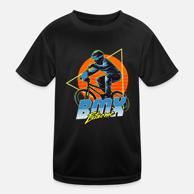 Extremer BMX Kinder Funktions-T-Shirt