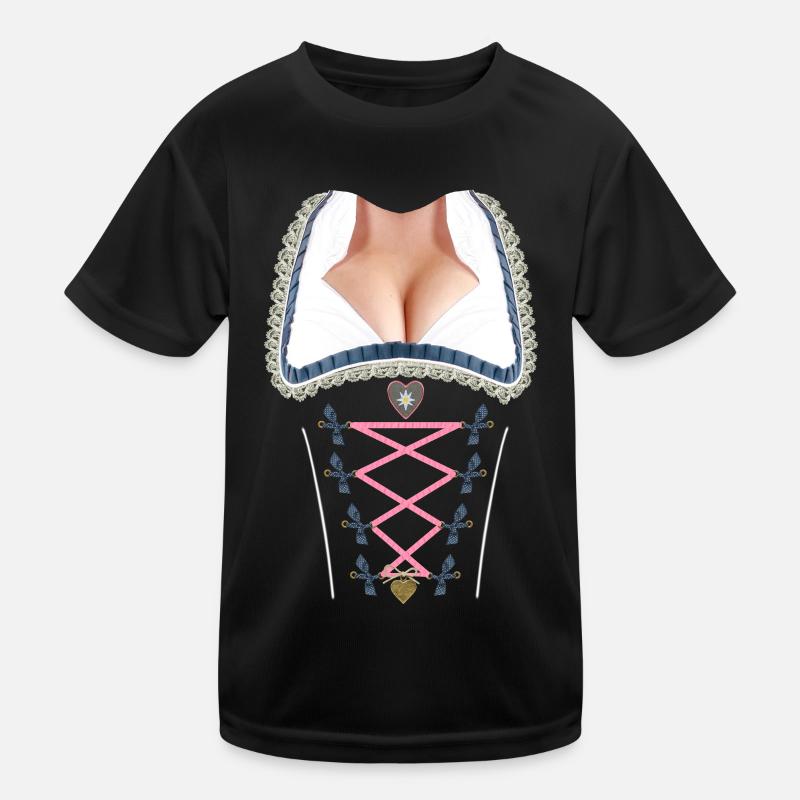 dirndlall Kinder Funktions-T-Shirt
