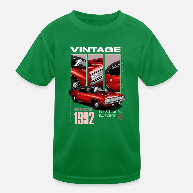 Ich bin nicht alt, ich bin ein Oldtimer, geboren 1992 Kinder Funktions-T-Shirt