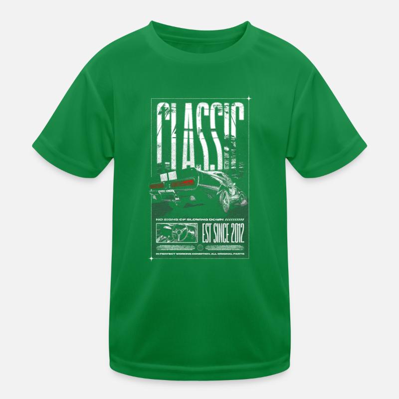 Ich bin nicht alt, ich bin ein Oldtimer, Oldtimer Jahrgang 2012 Kinder Funktions-T-Shirt