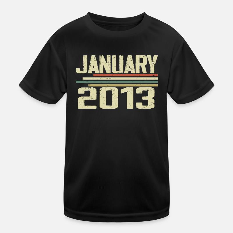 January 2013 - Birthday Gift January 2013 Kids Functional T-Shirt