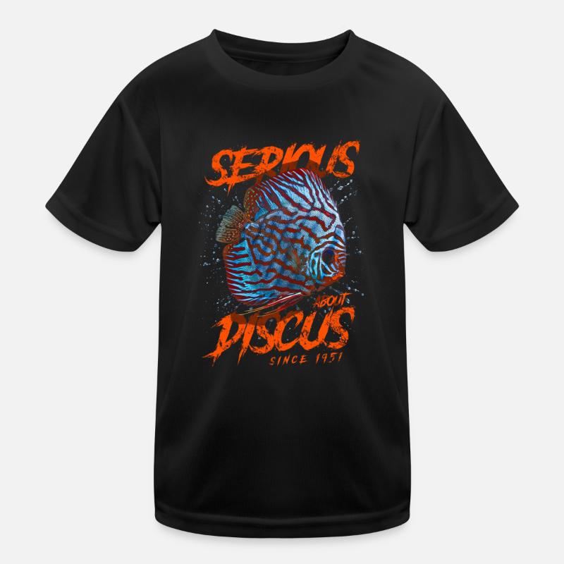 Serious About Discus Fish Since 1951 Kids Functional T-Shirt