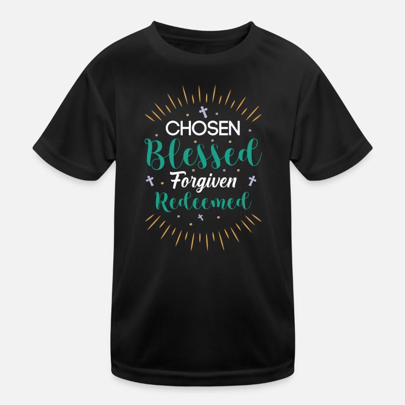 Choisi pardonné échangé T-shirt sport Enfant