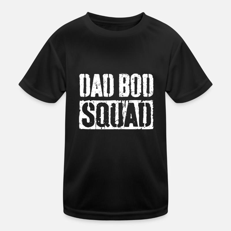Mens Dad Bod Squad | Father's Day Kids Functional T-Shirt