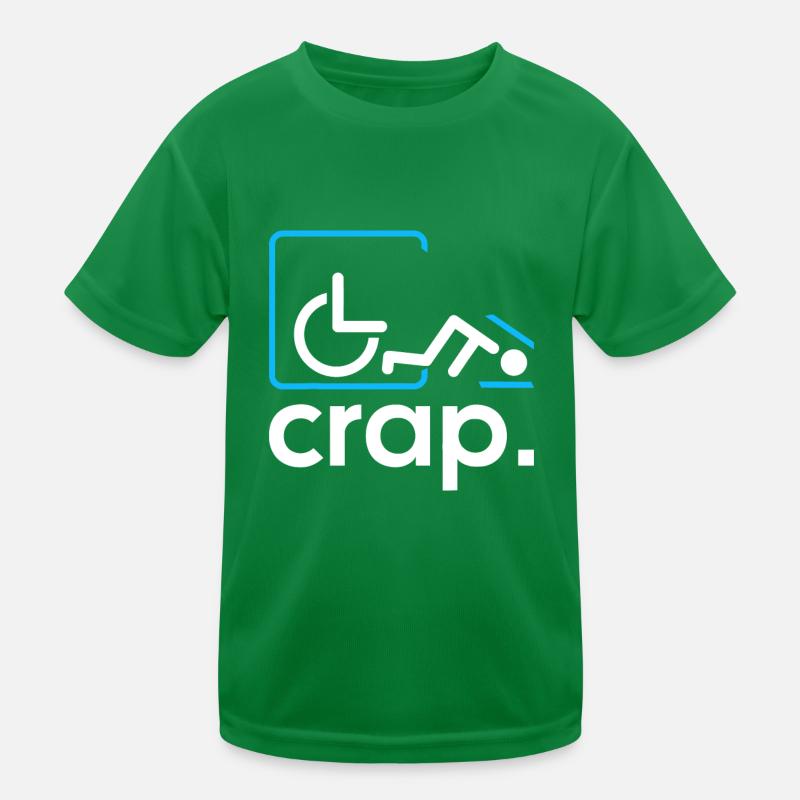 Rollstuhlfahrer, Behinderung, Bewusstsein, Inklusion Kinder Funktions-T-Shirt