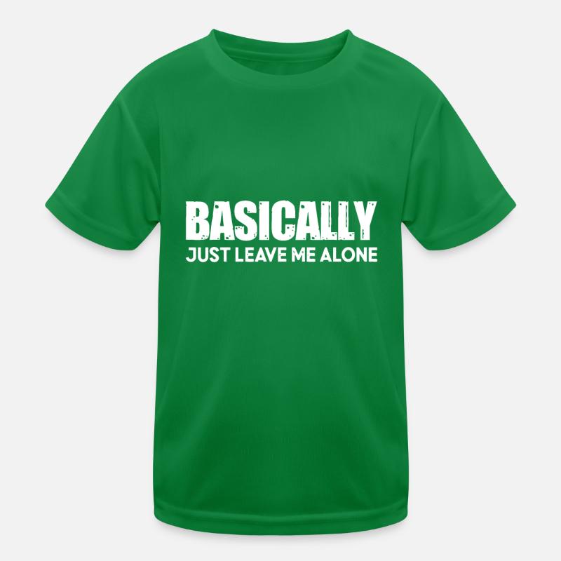 En gros, laissez-moi tranquille T-shirt sport Enfant