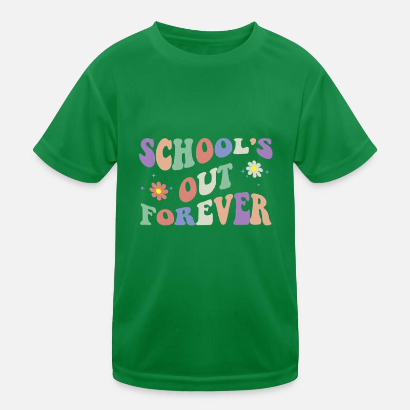 School’s Out Forever Teacher Retirement Boho T-shirt sport Enfant