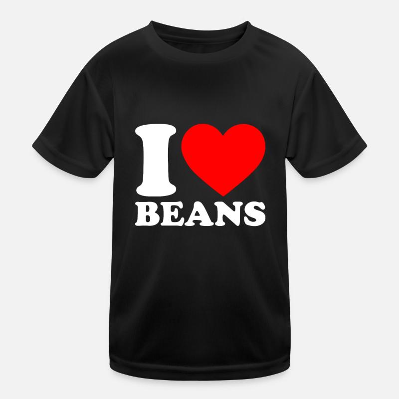 J’adore les haricots T-shirt sport Enfant