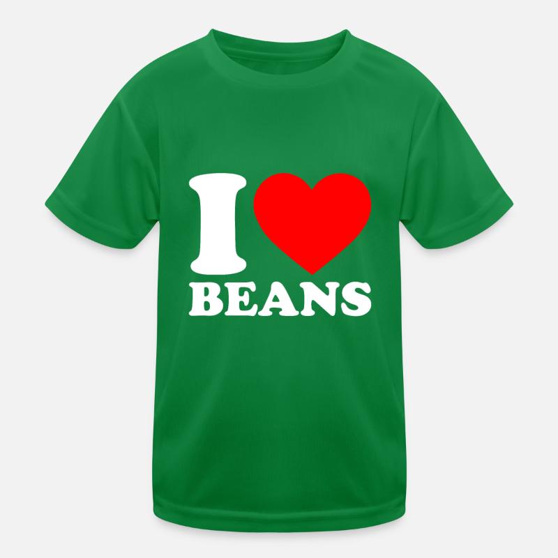 J’adore les haricots T-shirt sport Enfant