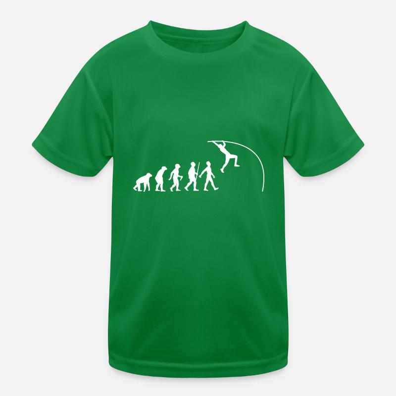 Cool conception de saut à la perche, saut à la perche T-shirt sport Enfant