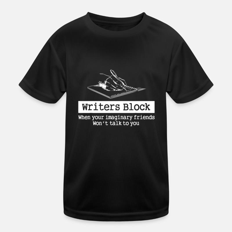 Écrivains Bloc Auteur Romancier Éditeur Wordsmith T-shirt sport Enfant