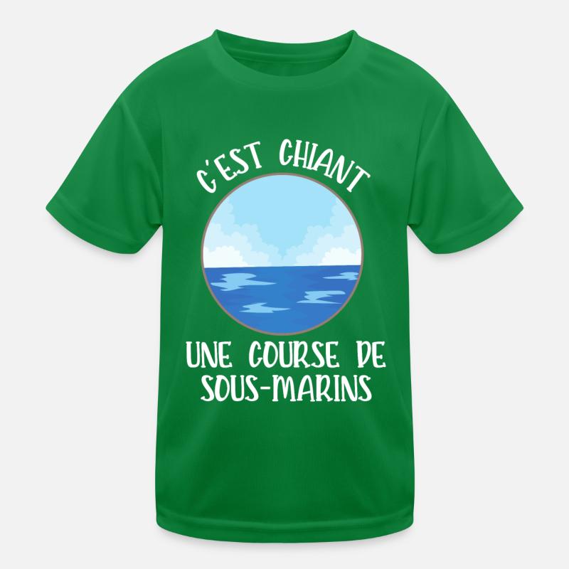 course de sous-marins T-shirt sport Enfant