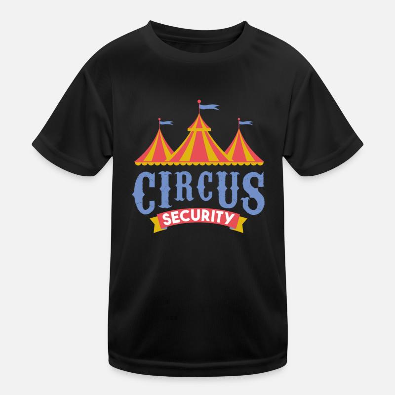 Cirque-sécurité clown costume de carnaval Ringmaster T-shirt sport Enfant
