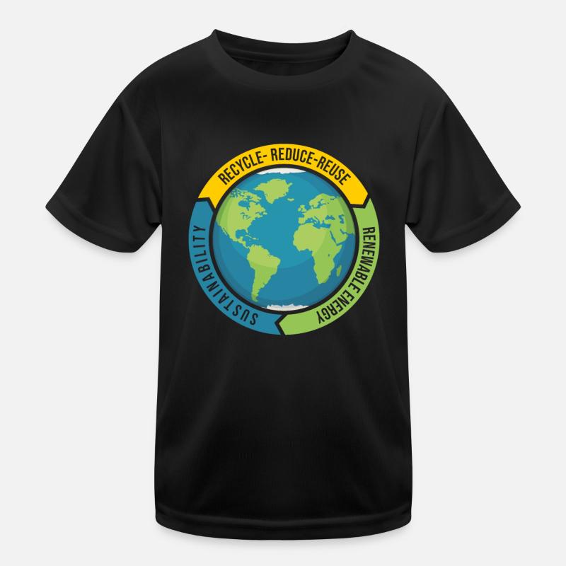 Recycler Réduire les | de réutilisation Viable T-shirt sport Enfant